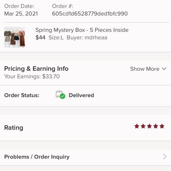 Spring Mystery Box - 5 Pieces Inside - Picture 8 of 8